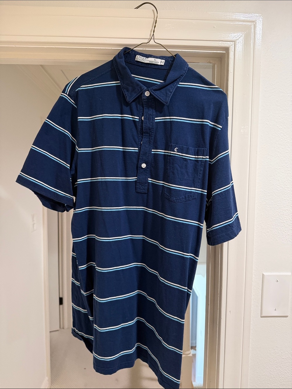 Criquet Striped Polo Shirt - Men